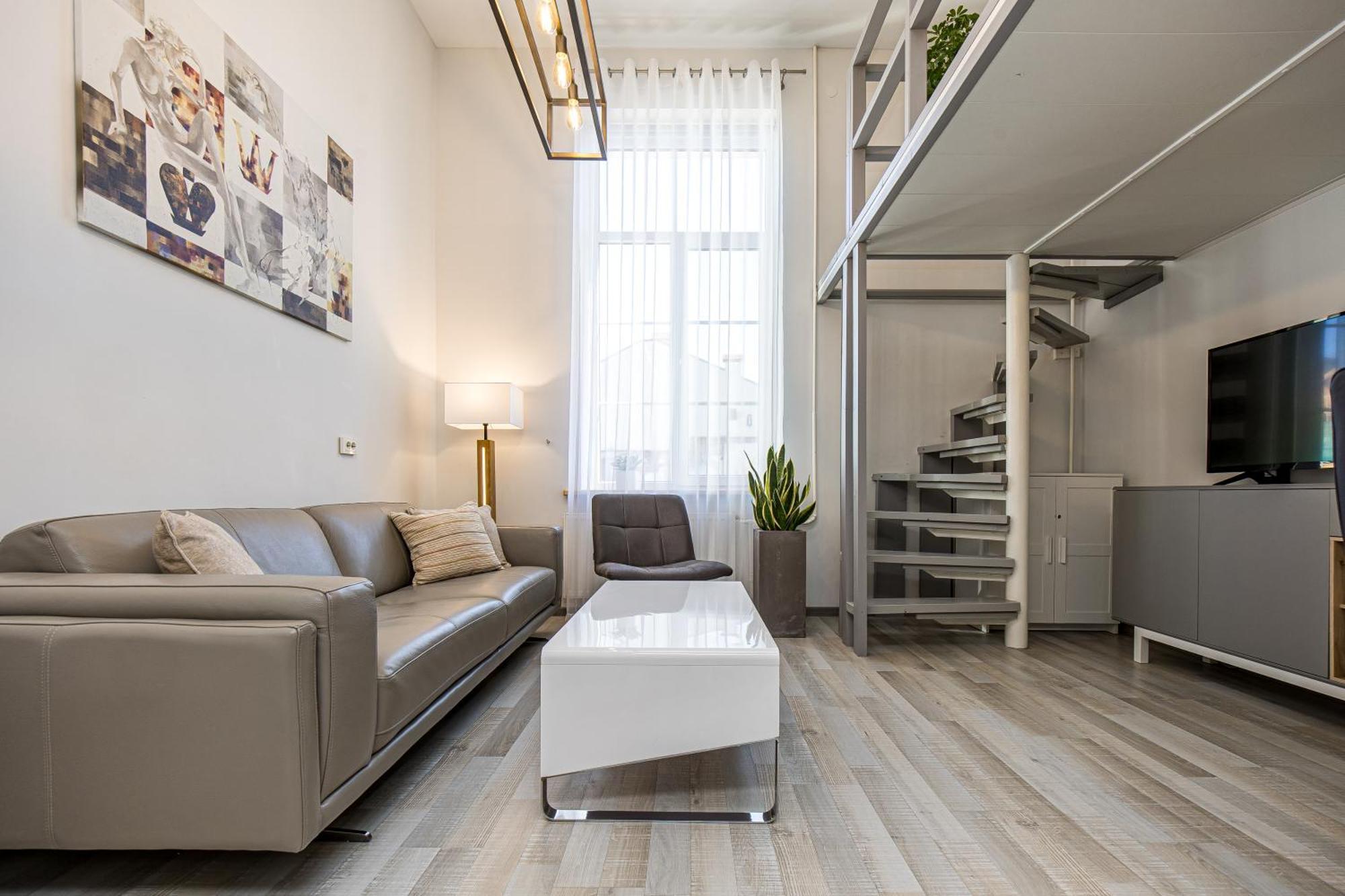 Loft Apartment In Klaipeda Oldtown Extérieur photo